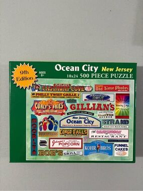 Ocean City, New Jersey NJ puzzle 🧩 500 pieces 18x24